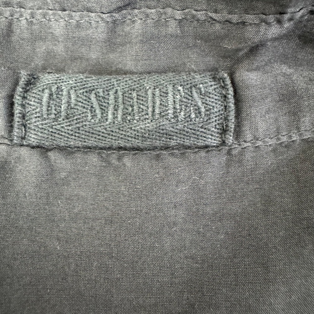 CP Shades Cotton/Silk Button Front Top - Picture 6 of 10